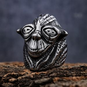 Anillos de Moda de Joyería Fina con Diseño de Tótem Religioso Punk, Estilo Película Alienígena, para Hombres y Mujeres - Product Image 1