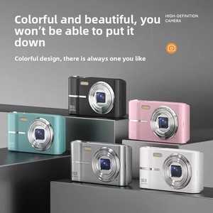 กล้องดิจิตอลสำหรับเด็ก 50MP ซูมออปติคอล 7.1 เท่า ความละเอียด Full HD 1080p พร้อม WiFi กล้องพกพาขนาดเล็กสำหรับเด็กและนักเรียน - Product Image 1
