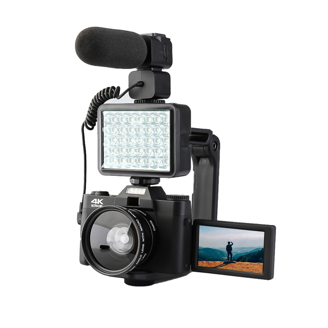 Used Digital Cameras 4K Video Camera Professional Rotating Camera Video Metal 360 Photo Booth