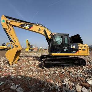 Excavatrice sur chenilles d'occasion du Japon, 20 tonnes, modèles 320D/320D2/320DL/325D, état 95%, capacité de godet de 1,0 m³, inspection vidéo testée - Product Image 1