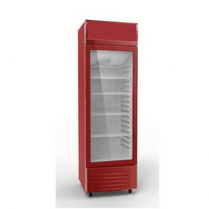 198L China Factory Seller Commerical Double Glass Door Beverage Cooler Refrigirated Showcase LC-198 Refrigirated Showcase - Product Image 6