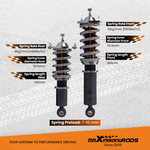MaXpeedingrods <span class=keywords><strong>T7</strong></span> 24 Way Coilovers Amortisseurs Pour Mazda Miata MX5 1990-2005 NA NB - Product Image 5