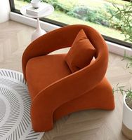 Canapé individuel design nordique, moderne, minimaliste, écologique, inclinable, luxe léger, salon, balcon, chaise de loisirs pour hôtel