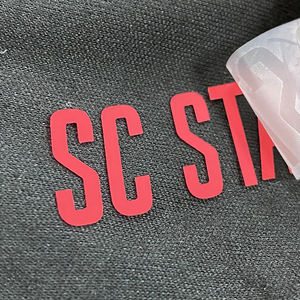 Etiqueta de Goma Personalizada para Camisetas, Parche de Goma Termoadhesivo, Logotipo de Goma para <span class=keywords><strong>Ropa</strong></span>, Logotipo de Silicona 3D - Product Image 1