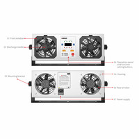 Souffleur d'air ionisant KESD KF-40AR ESD, éliminateur d'électricité statique pour l'industrie électronique