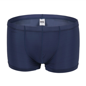 Wholesale <strong>Men's</strong> Mesh Ice Silk Underwear Breathable Summer Boxer <strong>Briefs</strong> for <strong>Men</strong> - Product Image 2