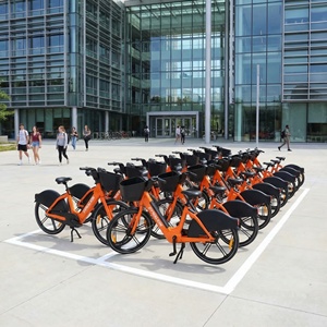 Vélo <span class=keywords><strong>anti</strong></span>-<span class=keywords><strong>crevaison</strong></span> OEM pour le partage avec batterie interchangeable, solution de mobilité pour les étudiants et les navetteurs sur campus - Product Image 6