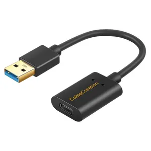 CableCreation USB 3.0 Type A Male to USB Type C Female OTG Data Adapter Cable Type c USB Converter Charging Data Transfer