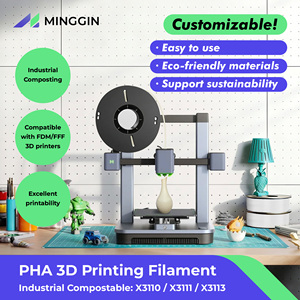 Filamento para Impresora 3D Xyneco <span class=keywords><strong>PHA</strong></span>, 1.75mm de Diámetro, Temperatura de Impresión 200C, Impresión Compostable Industrial X3110 X3111 X3113 CN;GUA - Product Image 2