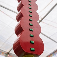 Jeu de carnaval commercial interactif de test de hauteur de saut vertical avec écran tactile lumineux pour parc d'attractions