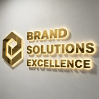 Maßgefertigtes 3D-Hintergrundbeleuchtetes Schild LED-Beleuchtete Buchstaben Außenwerbung Geschäftsfrontschild Edelstahl-Logo Leuchtschild Großhandel