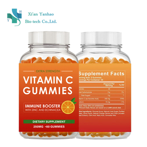 천연 오렌지 맛 비타민 C 보충 구미 Vc 구미 비타민 소프트 캔디 - Product Image 1