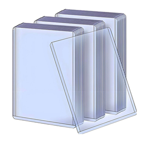 YY Ultra Clear 35PT PVC Toploaders Trading and Sports Card Holder Housses de protection - Product Image 3