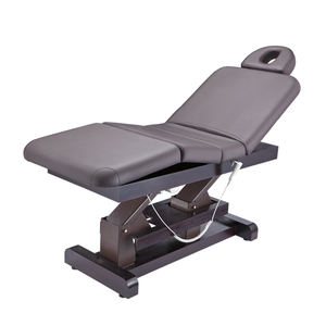 Camilla de Masaje Eléctrica Moderna Plegable de Madera para Tratamientos Faciales y de Salón, Certificación CE, TS-2360 - Product Image 1