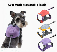 Nouvellement Amélioré 360 °   Ensemble Harnais et Collier Réfléchissant pour Chien – Anti-Traction, Rembourré Doux, Respirant, Réglable, Gilet de Sécurité pour Promenades Nocturnes