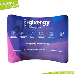 Hình Dạng Cong Dễ Dàng Cài Đặt Gối Trường Hợp Backdrop Đứng Với Tùy Chỉnh Thiết Kế Đồ Họa Cho Thương Hiệu Hiển Thị Quảng Cáo - Product Image 6