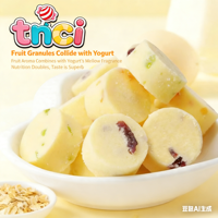 Yakmelk Fruit Granulaat Kaas Prebiotische Yoghurt Melkcake Gezonde Zuivel Snacks