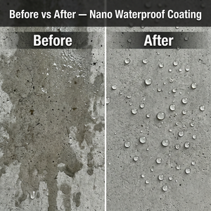 Sellador Impermeable Transparente de Microporos, Sellador Nano Impermeable, Impermeabilizante Nano Penetrante para Concreto - Product Image 6