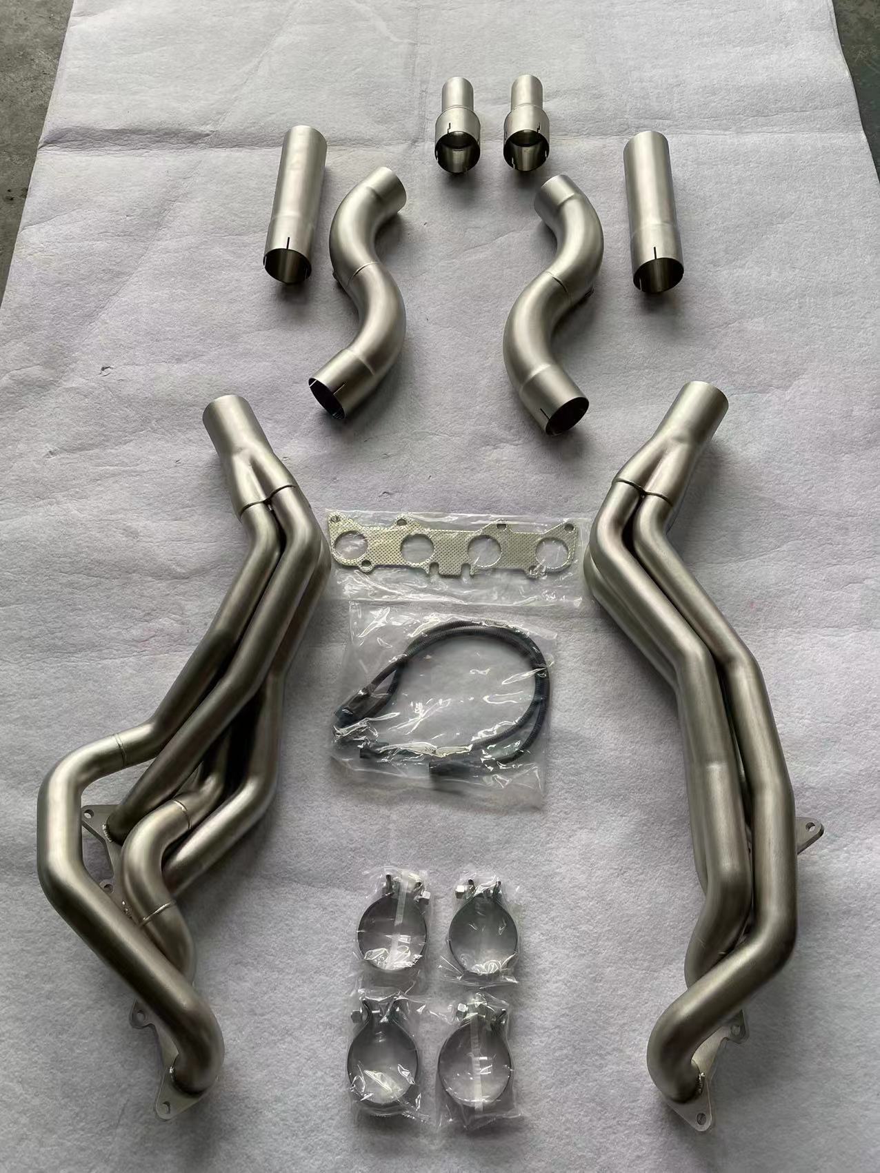 long tube headers mustang gt