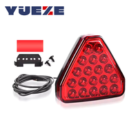 F1 Style stroboscopique LED feux de freinage feux arrière feux arrière Flash avertissement automatique feux de sécurité DRL 12V pour voiture moto