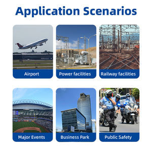 Detektor Drone genggam, pendeteksi Drone genggam sistem deteksi lokasi, sistem Drone pertahanan, sistem Drone H2L genggam - Product Image 3