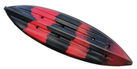 Canoë-kayak de pêche à siège unique de 10 pieds rotomoulé bon marché avec siège en aluminium