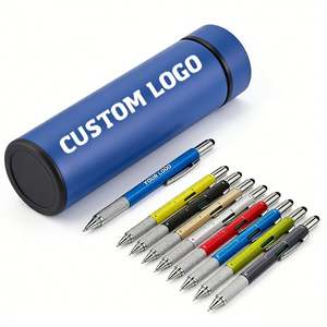 Herramienta Multiusos para el Hogar, Regla, Nivel, Bolígrafo con Destornillador Multifunción y Punta de Bola para Promociones - Product Image 1