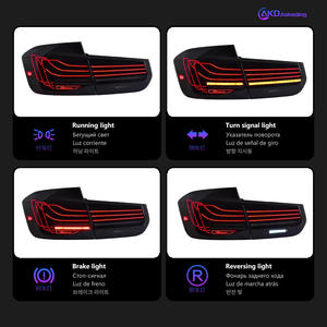 Para BMW F30 F35F80 luces traseras LED personalizadas línea láser modificada RGB Color ajustable para estilo y dirección de coche transfronterizo - Product Image 5