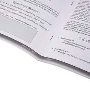 หนังสือปกอ่อนสมุดศิลปะปกสีเต็มรูปแบบหนังสือนิตยสารพิมพ์สีเต็มรูปแบบงานออกแบบได้ตามต้องการ - Product Image 6