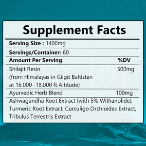 Gomitas de Shilajit Orgánico Puro del Himalaya de Marca Propia con Ácido Fúlvico y Ashwagandha - Product Image 5