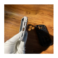 Étui de protection de créateur en cuir de crocodile véritable exotique pour iPhone 18 17 Pro 18 17 Pro Max avec aimant