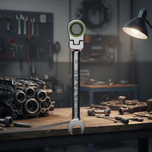 Llave Combinada Fasano de 13 mm con Cabezal de Trinquete, Herramienta de Reparación Automotriz - Product Image 3