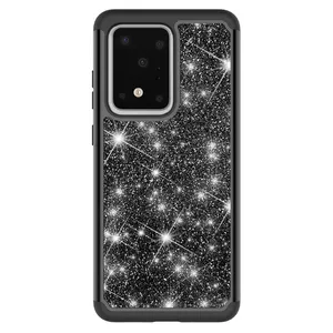 For Samsung Galaxy S11 Plus for Alcatel Tetra for Google Pixel 3 Luxury Sparkle Bling Shiny Glitter Fashion TPU PC Phone Case