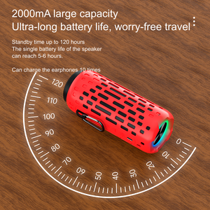 Hàng Mới M47 2 Trong 1 Loa Với Tai Nghe Với Âm Bass Hộp Sạc Tai Nghe Không Dây Earbuds Với Loa - Product Image 6