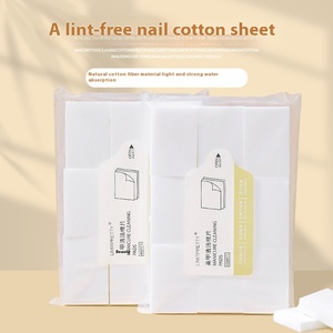 Toalla Húmeda Gruesa de Alta Calidad sin Clavos para Quitar Esmalte de Uñas, Logotipo Personalizado, 400 Piezas, Herramientas de Belleza y Limpieza - Product Image 1