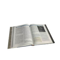 Carnet de notes à couverture rigide épaisse avec reliure cousue personnalisée et papier offset