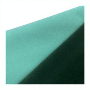 Tela de flocado transpirable de alta calidad, tejido de punto liso teñido, gamuza de trama de peso medio, venta al por mayor a buen precio - Product Image 1