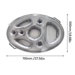 <span class=keywords><strong>Posavasos</strong></span> Inflables Personalizados, Bandeja Flotante para Bebidas, Cerveza, Spa, Bar, PVC, Accesorios para Piscina, Flotador - Product Image 2