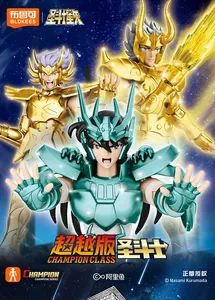 Blokees <span class=keywords><strong>Saint</strong></span> GOLD <span class=keywords><strong>Saint</strong></span> <span class=keywords><strong>Seiya</strong></span> Gemini Saga phoenikki DRACO Pegasus Champion หุ่นโมเดลประกอบของเล่นสำหรับเป็นของขวัญ - Product Image 6