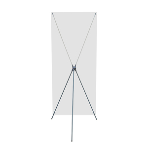 Soporte personalizable para pancarta con marco <span class=keywords><strong>X</strong></span>, soporte portátil de aluminio <span class=keywords><strong>X</strong></span> con soporte <span class=keywords><strong>X</strong></span> retráctil ajustable para publicidad y promoción - Product Image 3
