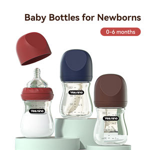 Bouteille d'alimentation pour bébé nouveau-né personnalisée OEM ODM, anti-flatulences, large goulot, tasse pour bébé, bouteille d'eau potable pour bébé, bouteille Mik - Product Image 3