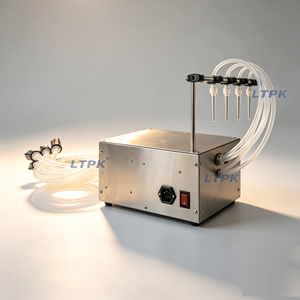 Máquina de Llenado de Líquidos de Cuatro Cabezales LT-G11D, Bomba Peristáltica, Llenadora de Botellas, Equipo de Llenado Cuantitativo para Líquidos de Baja Viscosidad - Product Image 4