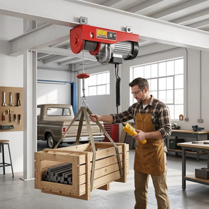 Soluzione di Sollevamento Efficiente, Lunga Durata, Carico Pesante, Paranco Elettrico Portatile da <span class=keywords><strong>Esterno</strong></span> 500kg <span class=keywords><strong>per</strong></span> <span class=keywords><strong>Casa</strong></span>, Fattoria e Costruzioni - Product Image 4