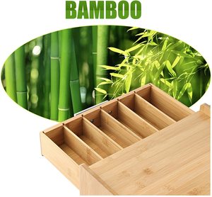 Tiroir à dosettes de café en bambou personnalisé, compatible <span class=keywords><strong>Tassimo</strong></span>, support pour machine à café, distributeur de dosettes, <span class=keywords><strong>rangement</strong></span> de cuisine - Product Image 6
