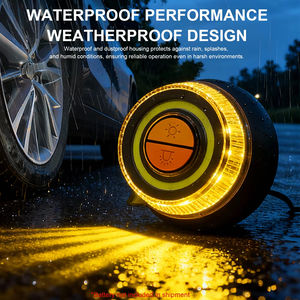 ไฟฉุกเฉินรถยนต์ V16 ไฟเตือน LED ไฟแฟลชสีขาวสีเหลืองแฟลชแม่เหล็กที่แข็งแกร่งการเหนี่ยวนำแบบชาร์จไฟได้อุปกรณ์เสริมรถยนต์ - Product Image 2