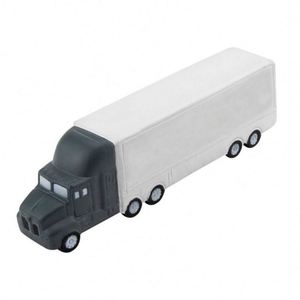 Jouet anti-stress en mousse souple pour voiture, balle anti-stress en PU avec logo en forme de camion, cadeaux marketing - Product Image 3