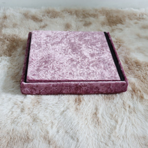 Pouf de Rangement Pliable en Velours et Bois, Design Cube Moderne de Luxe, Couleur et Logo Personnalisables, Boîte à Jouets Sexuels Convertible, Utilisation en Chambre, Marque Cai <span class=keywords><strong>Shi</strong></span> - Product Image 5