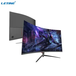 Baixo preço 2K 4k monitor tela plana tela curvada 27 32 34 polegadas monitor 144 hz monitor