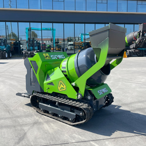 Mini camión hormigonera sobre orugas <span class=keywords><strong>de</strong></span> carga automática móvil pequeño <span class=keywords><strong>de</strong></span> 0,2 m ³, hormigonera portátil con orugas <span class=keywords><strong>para</strong></span> construcción - Product Image 3