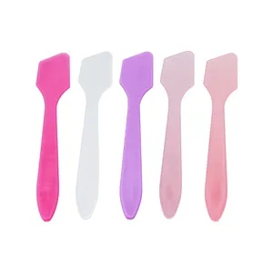 Fabricage Cosmetische Lepels Plastic Mini Make-Up Spatel Schep Cosmetische Gezichtscrème Lepel Voor Vrouwen Meisjes